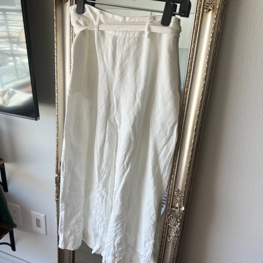 Target, White Linen Pants, Size S